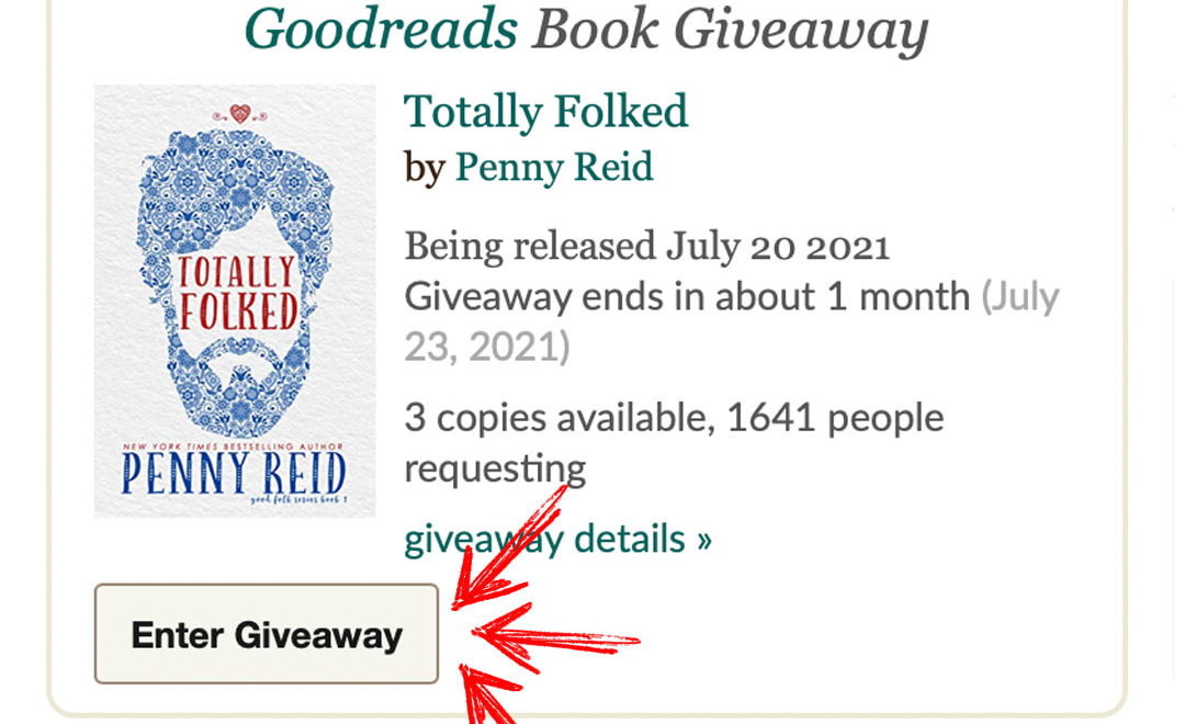 Totally Folked Goodreads Giveaway!